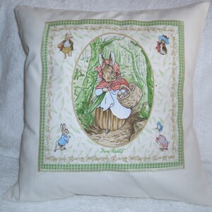Mrs Rabbit  cushion