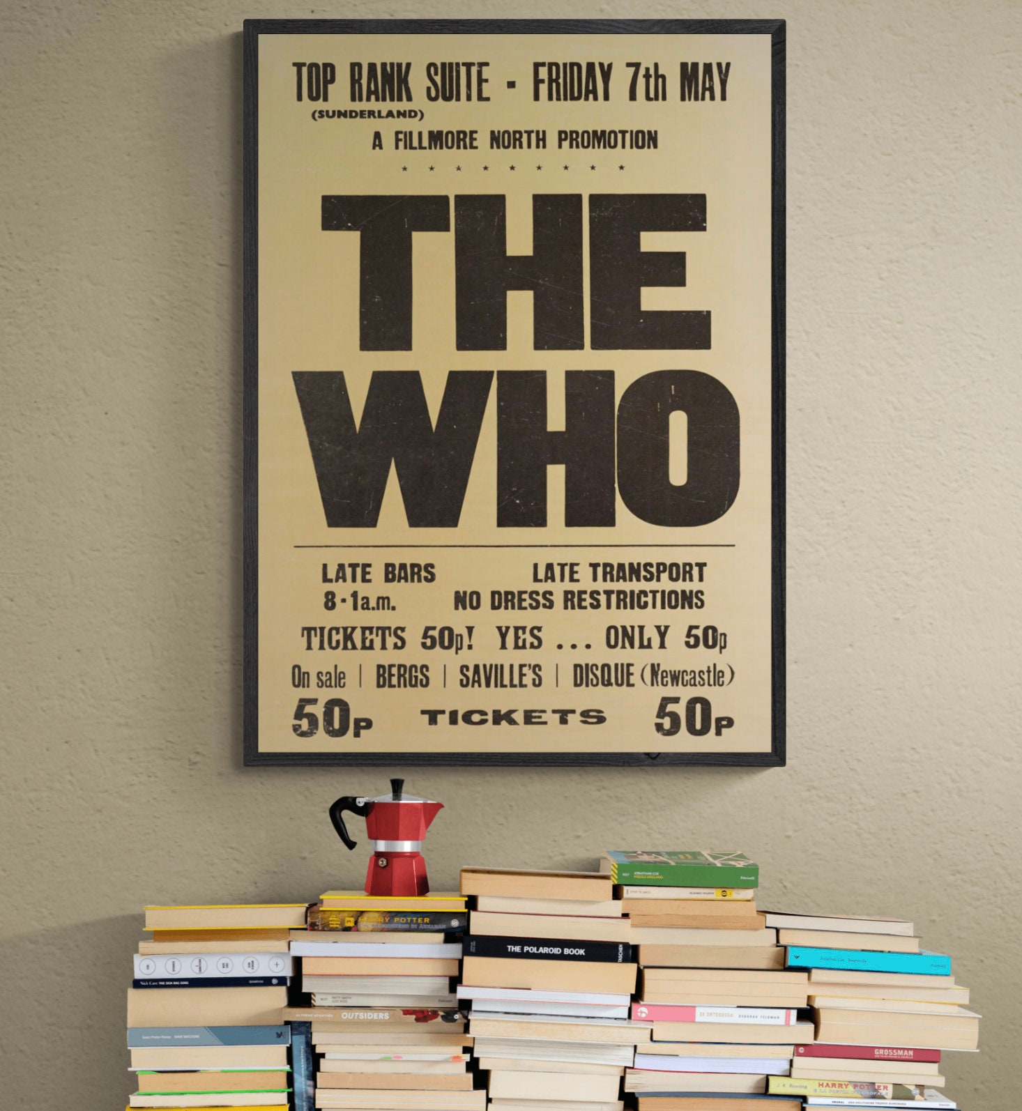 Vintage Concert Handbill - Etsy
