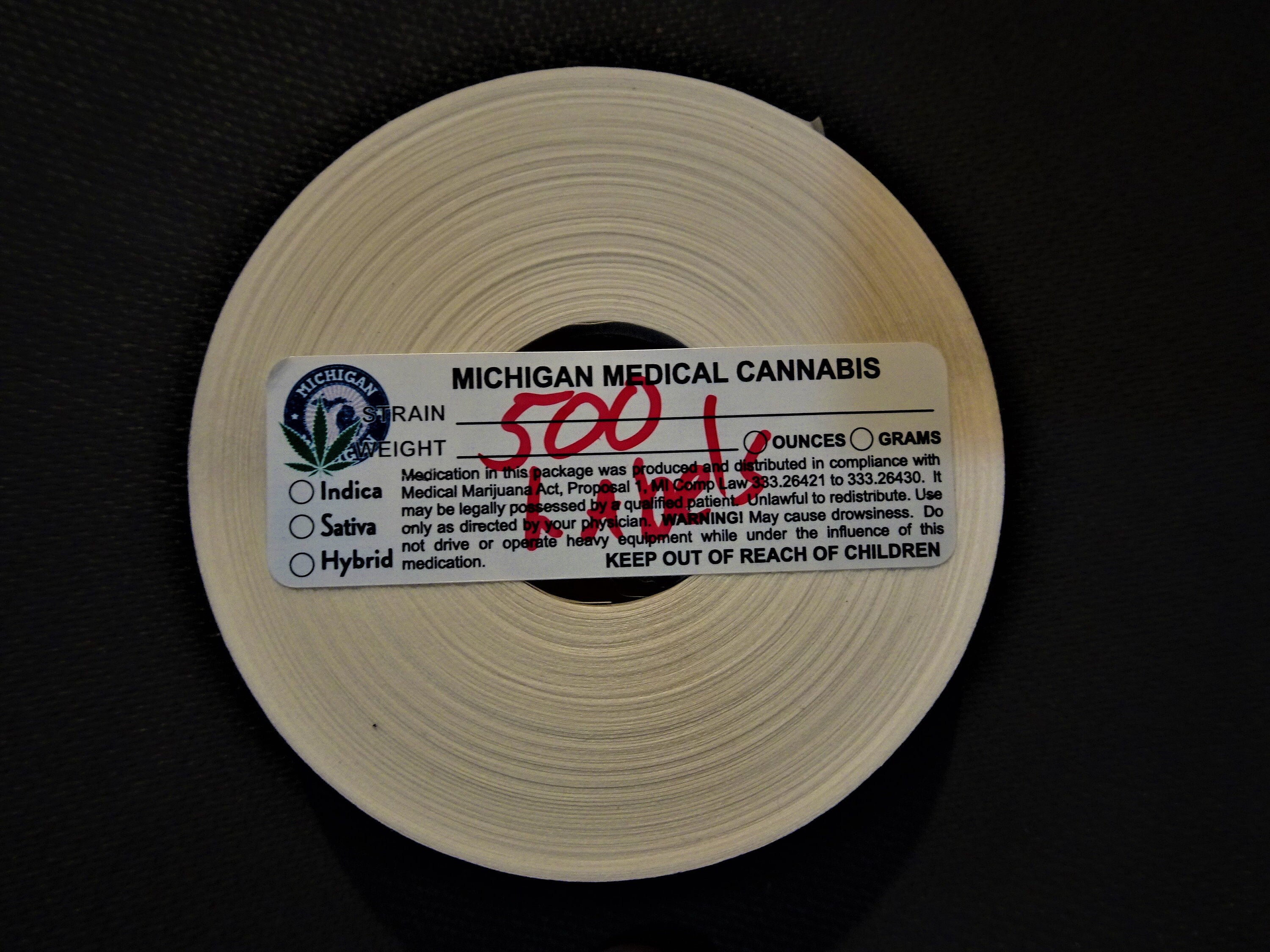 500 Medical Cannabis Strain Michigan Medical Cannabis Warning | Etsy