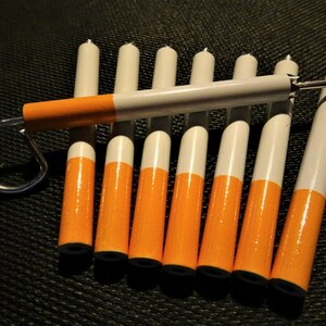 8 Grinder Tipped Dugout Cigarette Styled Holder Diggrd Bat One Hitter Smoke Accessory METAL Pipe SHARP POKER