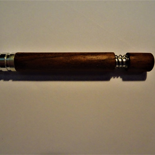 5Exotic Wood OneHitter Bat Spring Loaded Ash Push Ejector 1 piece