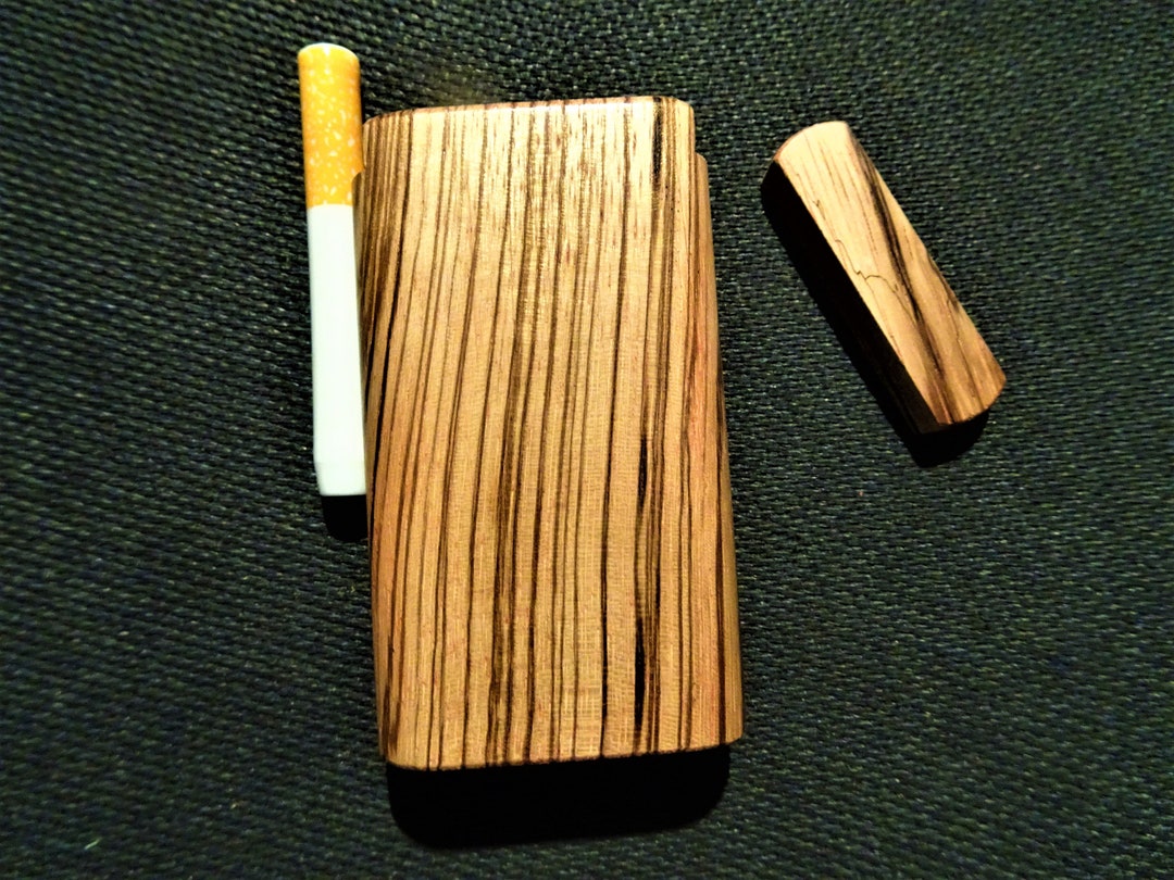 1 Zebra Wood SMALL Dugout 2 1/4 Con 1 Poker Slide - España - Foto 6