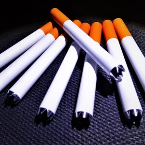 8 Grinder Tipped Digger Bat One Hitter Cigarette Pipes 3&quot; Metal 4&quot; Dugout SHARP for Large Dugouts Solid Color tip