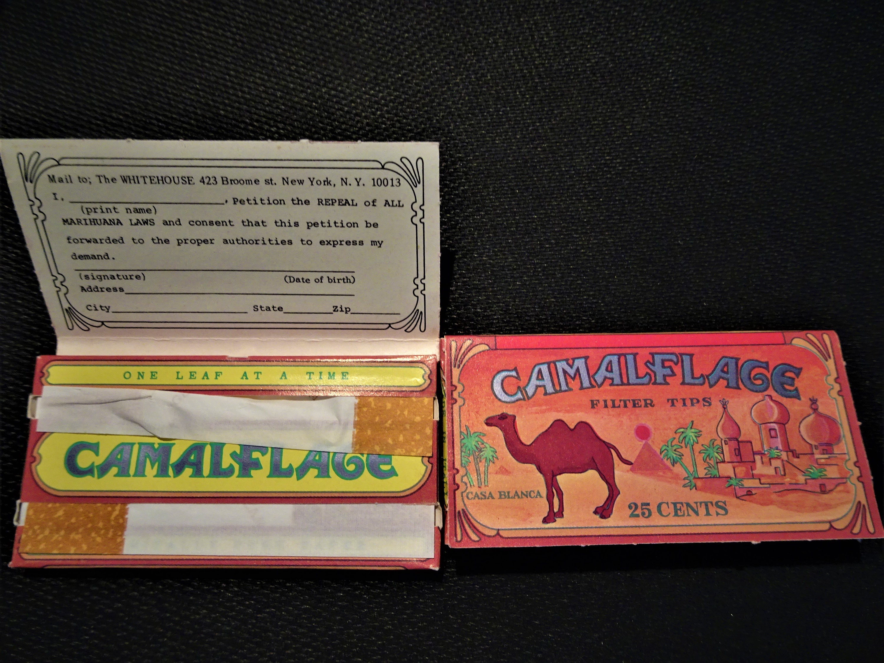 2 Packs Camalflage Filter Appearance Printed Rolling Papers 48 - Etsy