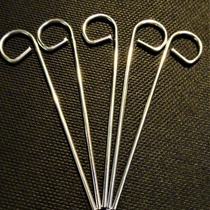 Metal Tobacco Pipe Hookah Bowl One Hitter Bat Poker Stir Cleaner Reamer Tool 5 Pieces/Pokers
