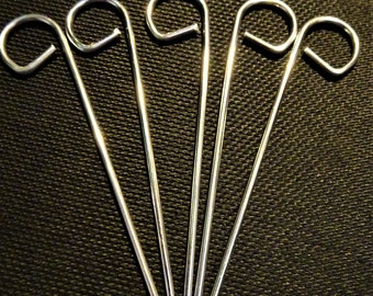 Metal Tobacco Pipe Hookah Bowl One Hitter Bat Poker Stir Cleaner Reamer Tool 5 Pieces/Pokers