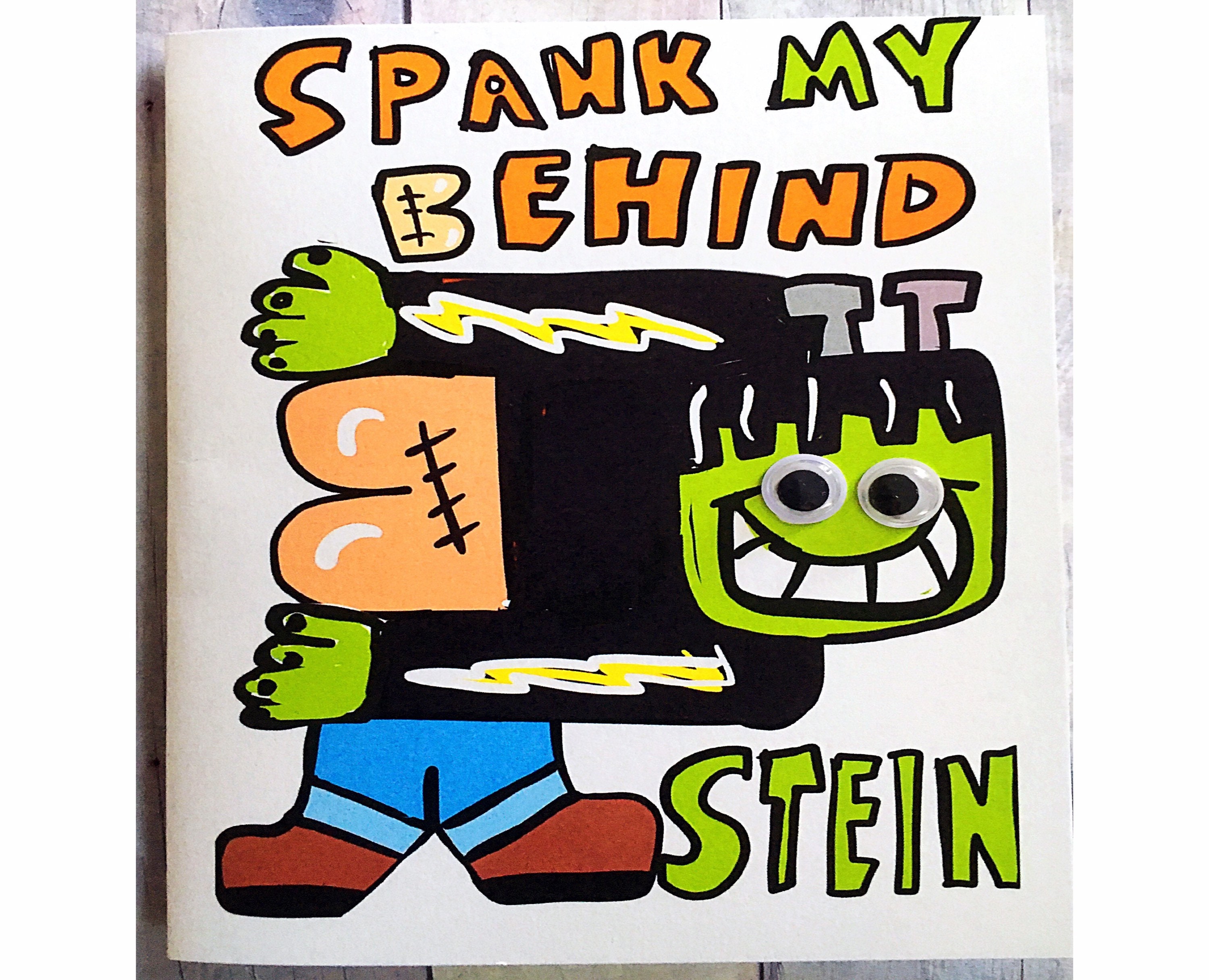 Spank Me Card pic