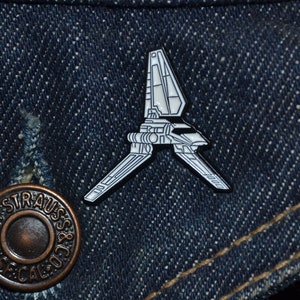 Tydirium Imperial Shuttle Style Pin *New Design* (diameter 25mm)  Star Wars - Enamel Metal Lapel Pin Badge S14