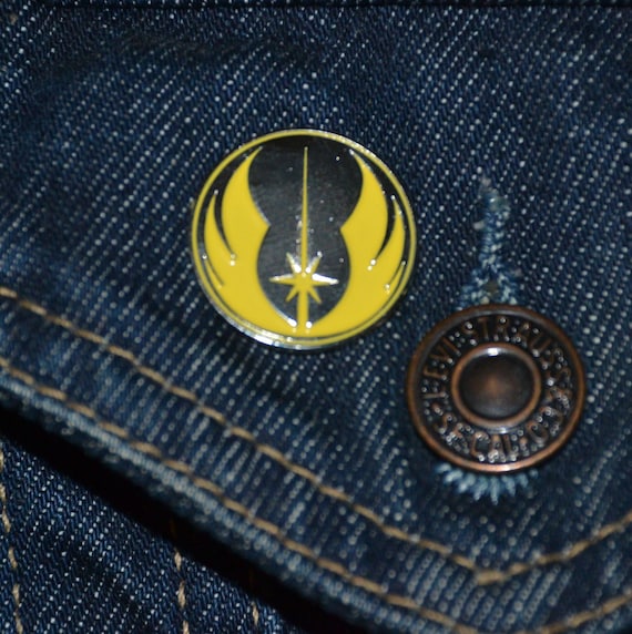 Spilla 1 Pollice Logo Ordine Jedi Star Wars &ndash; Nuova
