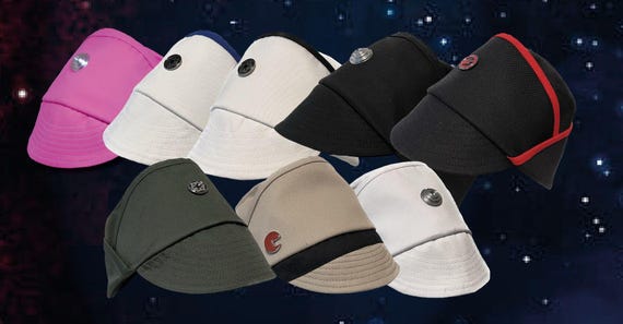 Imperial Cap/hat (acc. CRL Black Gaberdine) Imperiale Kappe Fits