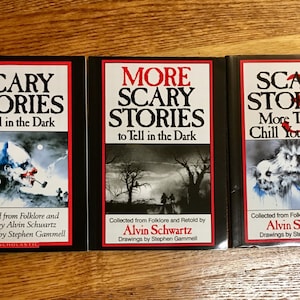 New, Sealed - Scary Stories to Tell in the Dark, Vol.1,2,3, Alvin Schwartz, Drawings by Stephen Gammell