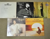 Lot of 5 - Neil Diamond, Shilo, Touching You, Touching Me, Rainbow, 12 Greatest Hits(Vol.2), OST-Jonathan Livingston Seagull