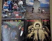 Lot of 4 - The Who, Hard Rock, Roger Daltrey, Pete Townshend, Keith Moon