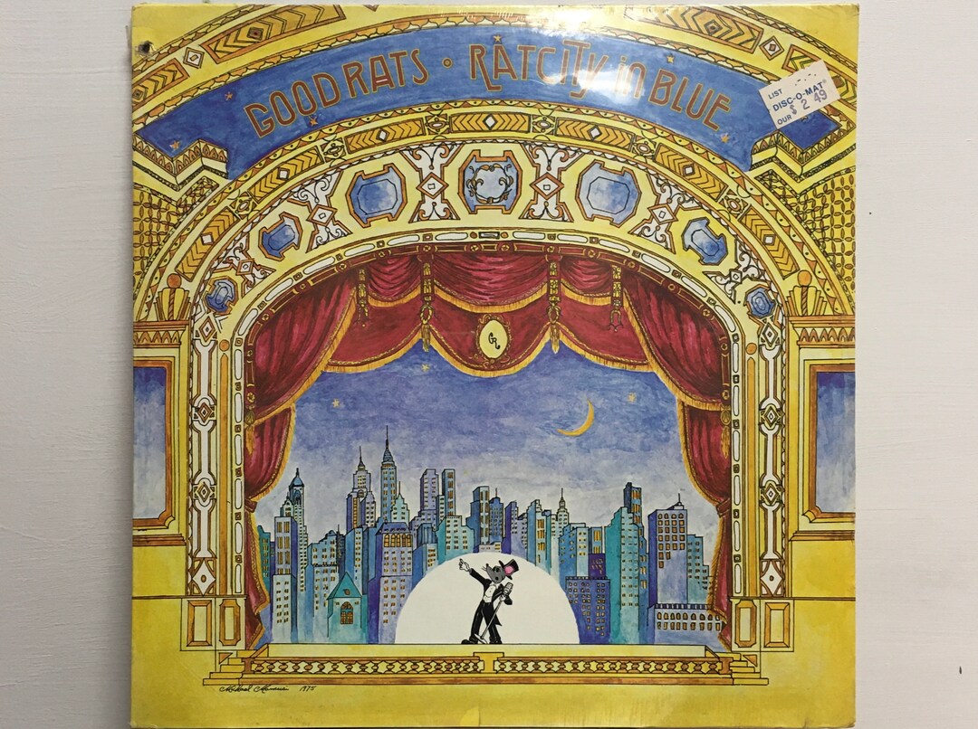 Sealed Vintage Vinyl Good Rats Ratcity in Blue Platinum Etsy UK