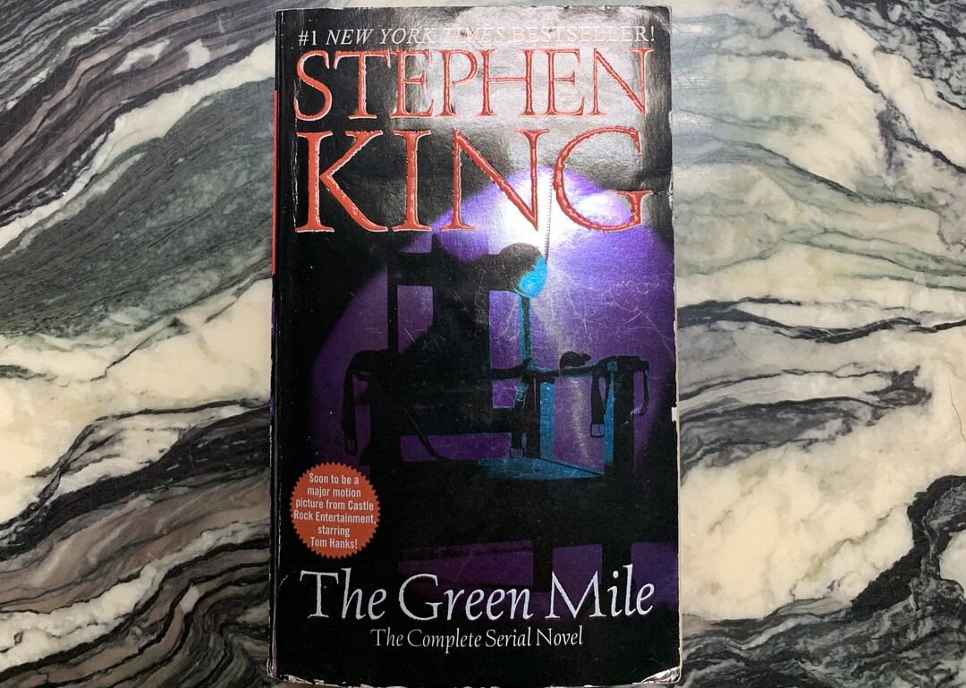 Vintage Book Stephen King, the Green Mile, Complete Series Novel, First