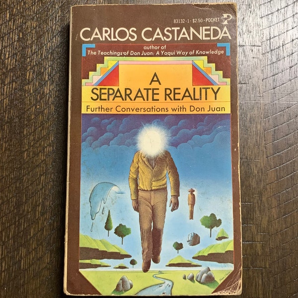 Vintage Book - Carlos Castaneda, a Separate Reality, Further Conversations with Don Juan,  First Pocket Book Printing, 1972