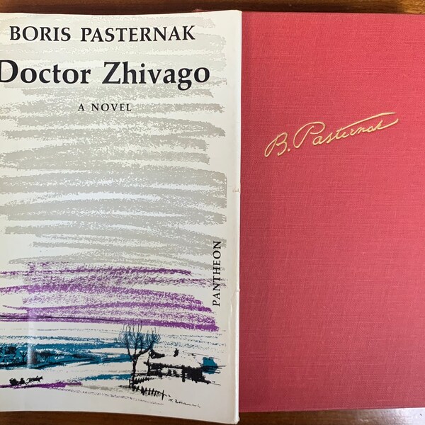 Vintage Book -  Doctor Zhivago, by Boris Pasternak, Pantheon, First Edition, 7th Printing, Hardcover, Dust Jacket