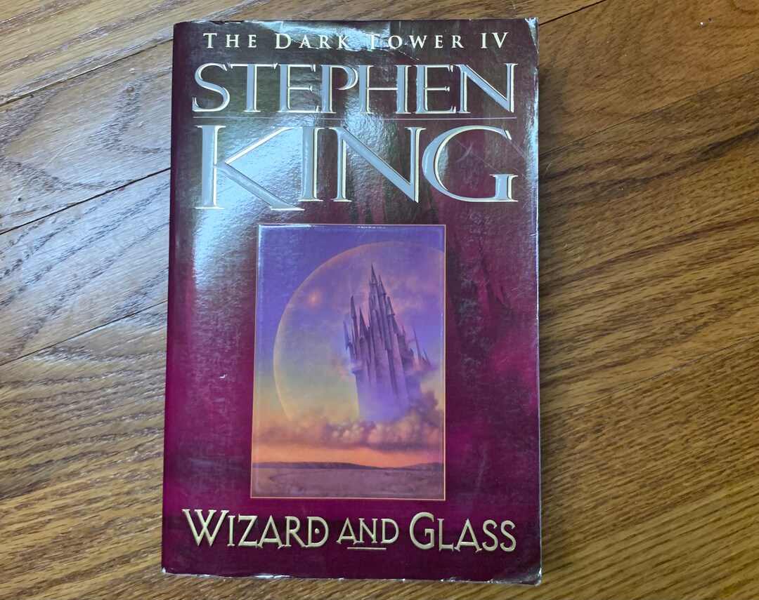 Vintage Book Stephen King, Wizard and Glass, Dark Tower IV,