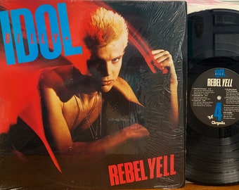 Vintage Vinyl - Billy Idol, Rebel Yell, Chrysalis, Shrink Wrap