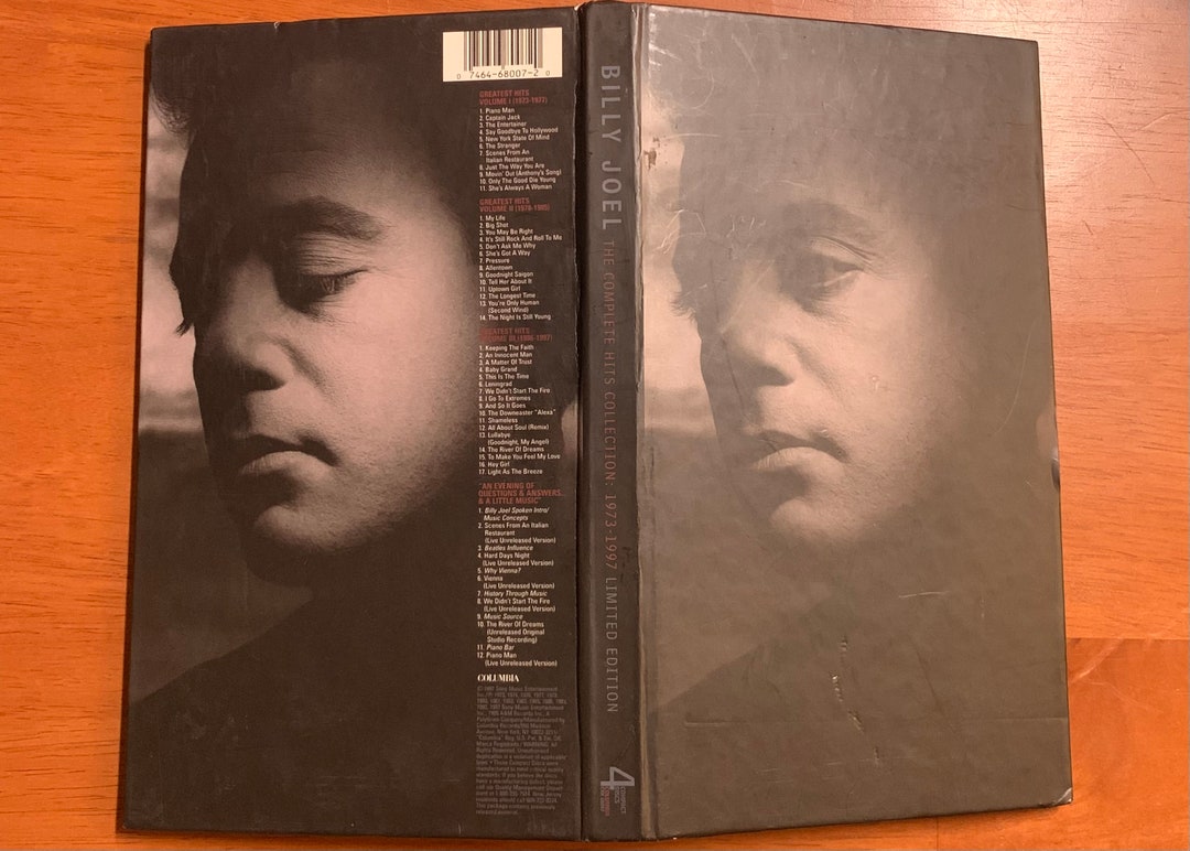 Vintage CD Box Set Billy Joel the Complete Hits Collection Etsy