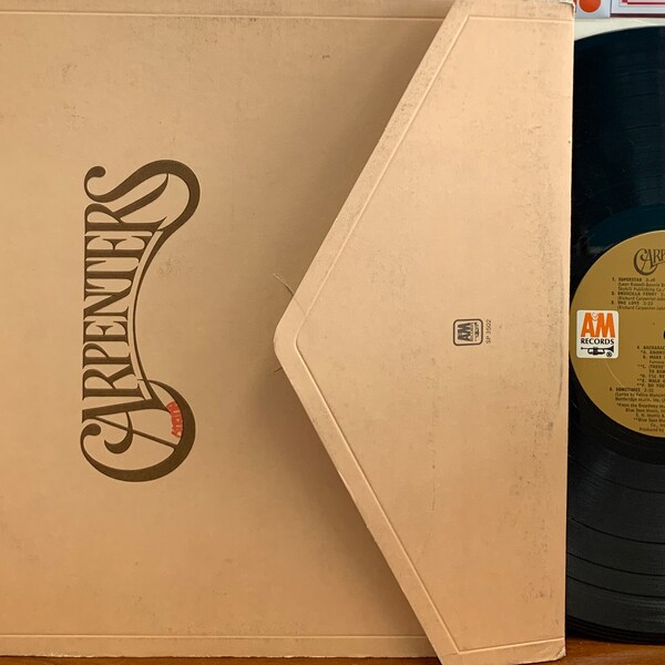 Vintage Vinyl - Carpenters, Self-Titled Album, A&M SP 3502, Envelope Cover