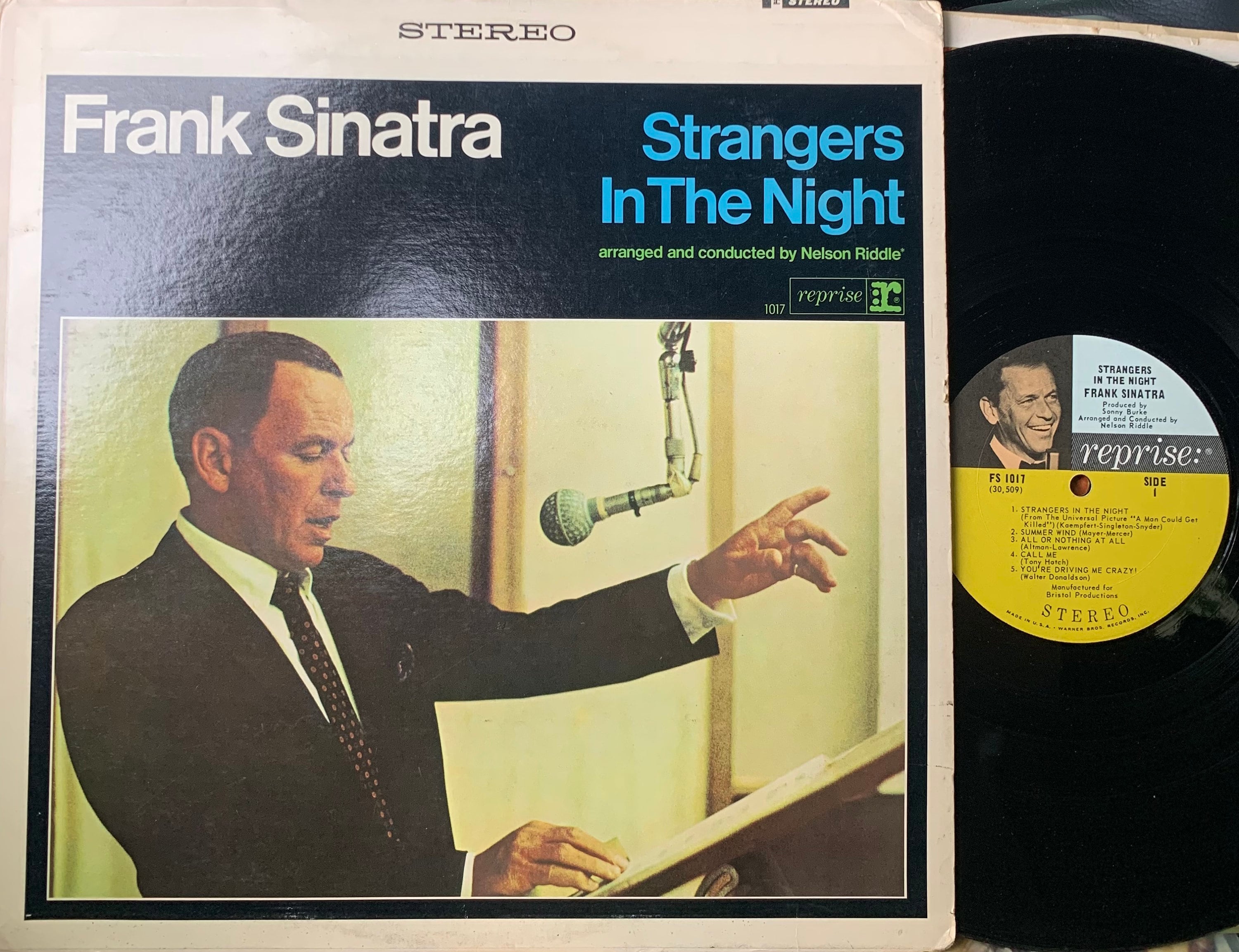 STRANGERS IN THE NIGHT As Recorded by FRANK SINATRA SHEET MUSIC by
