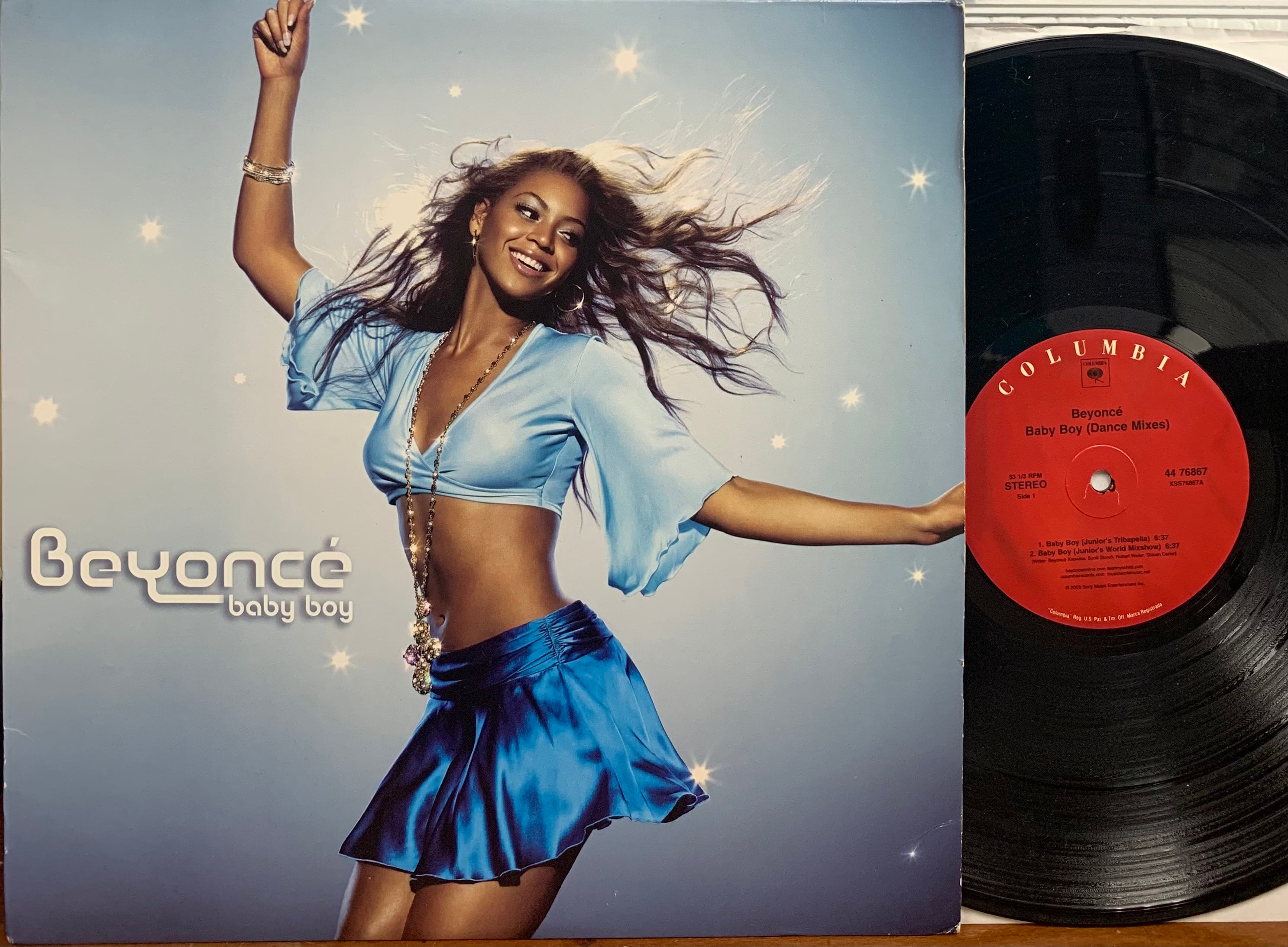 Vintage Vinyl Beyonce, Baby Boy, Columbia Records, 12 Single from the Album  Dangerously in Love -  México