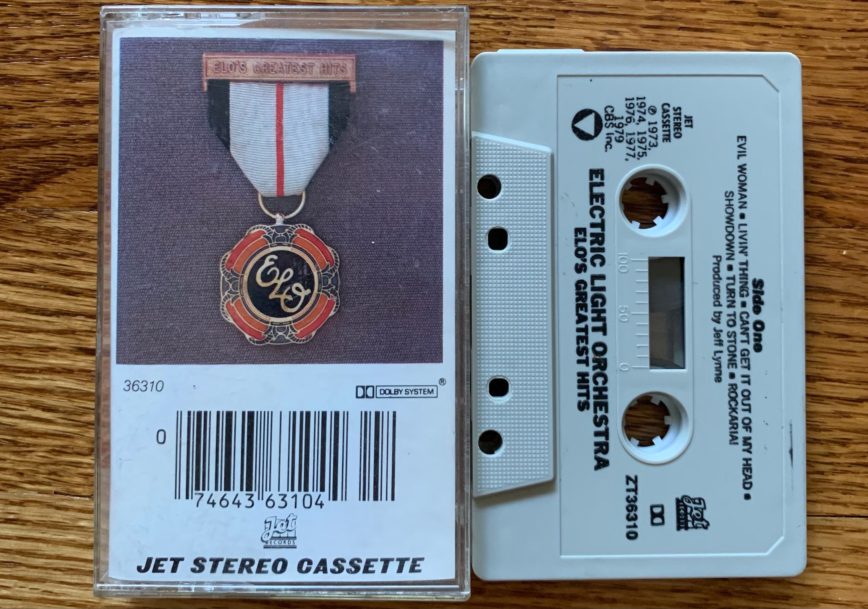 Elo Electric Light Orchestra Face the Music Cassette with Fire on High