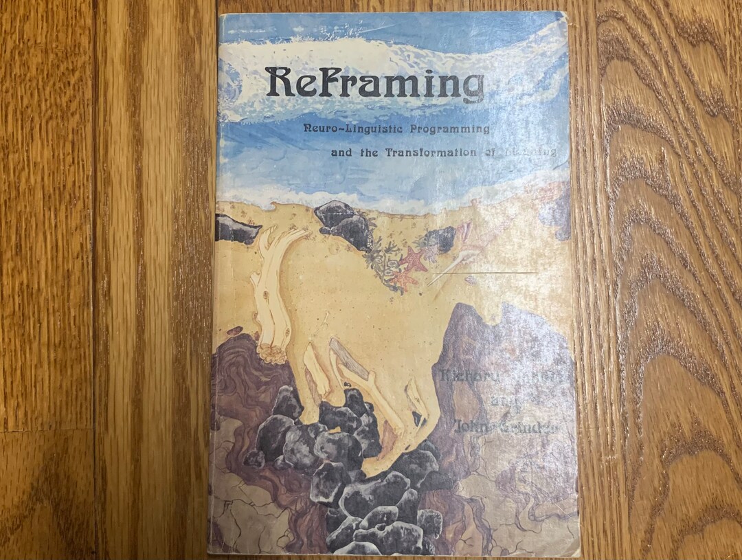 Vintage Book Reframing, Neuro Linguistic Programming, Richard Bangler ...