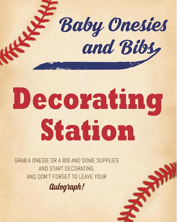 bib decorating supplies