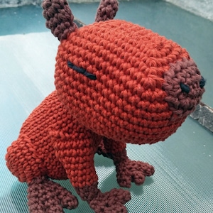Capybara Amigurumi Pattern