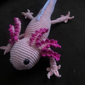 Axolotl Amigurumi Pattern - DIGITAL DOWNLOAD