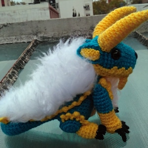 Zinogre Amigurumi Crochet Pattern