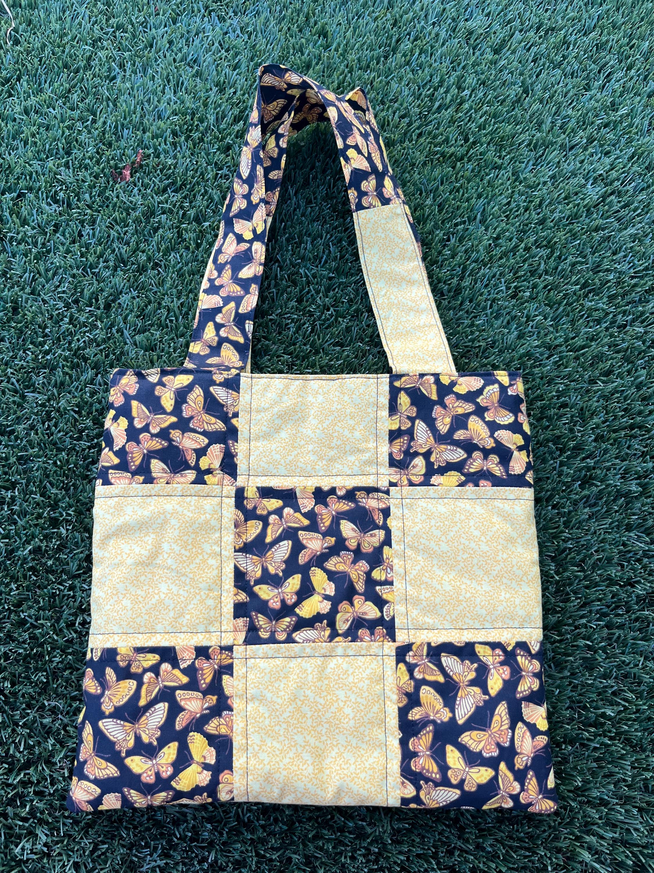 パッチワークキルティングトートバッグ - Etsy 日本