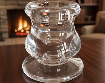 Recycled Glass Taper/ Advent Candle Holder