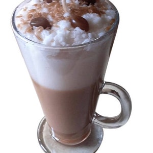 Coffee Scented Latte Candle, Soy, Eco & Vegan Friendly (Delivery Duty Paid to the USA)