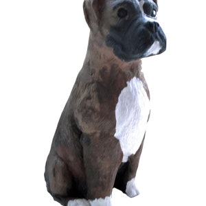 Handmade Boxer Dog Candle: Personalized Pet Memorial Gift