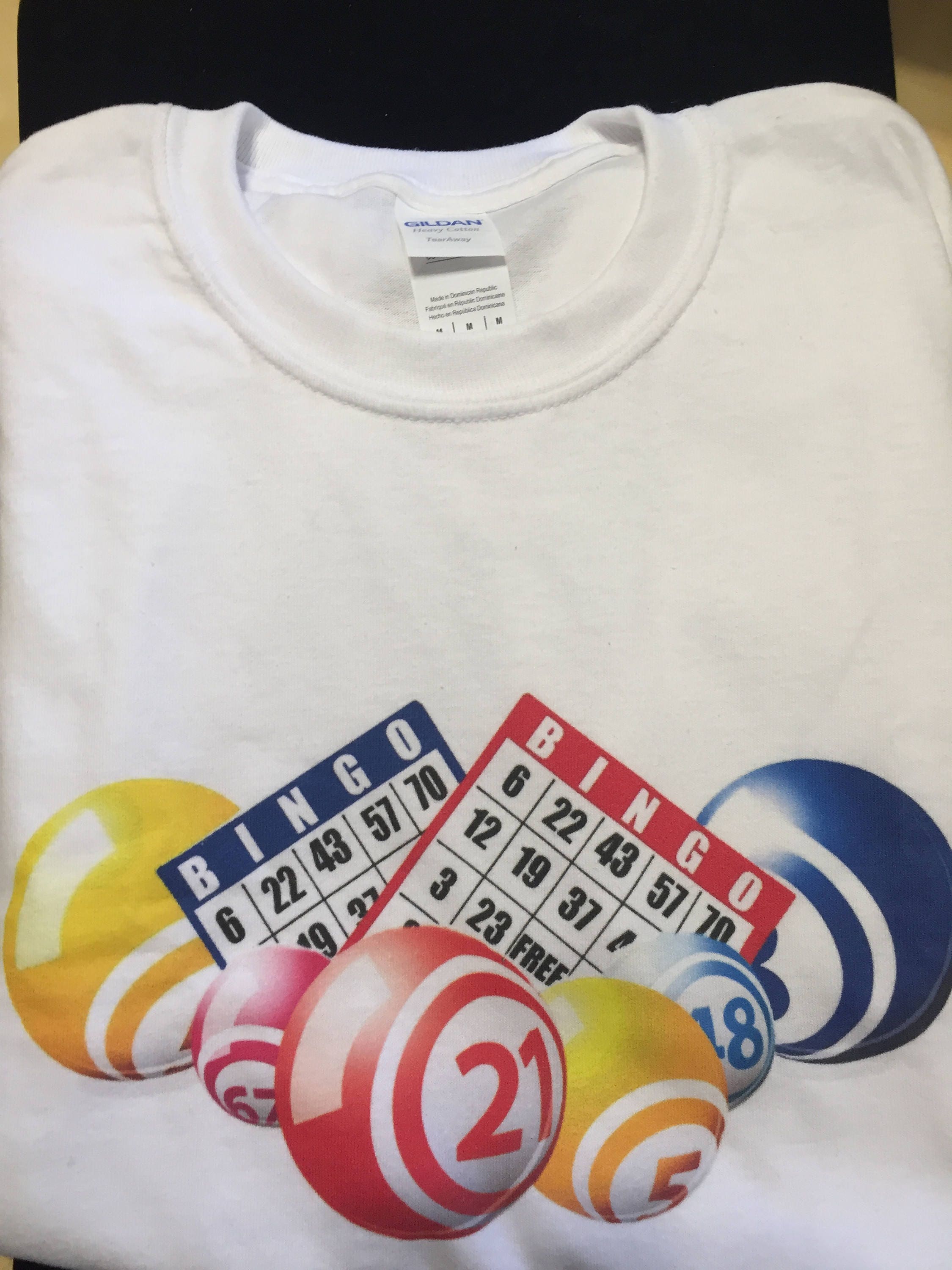 BINGO TSHIRT Etsy