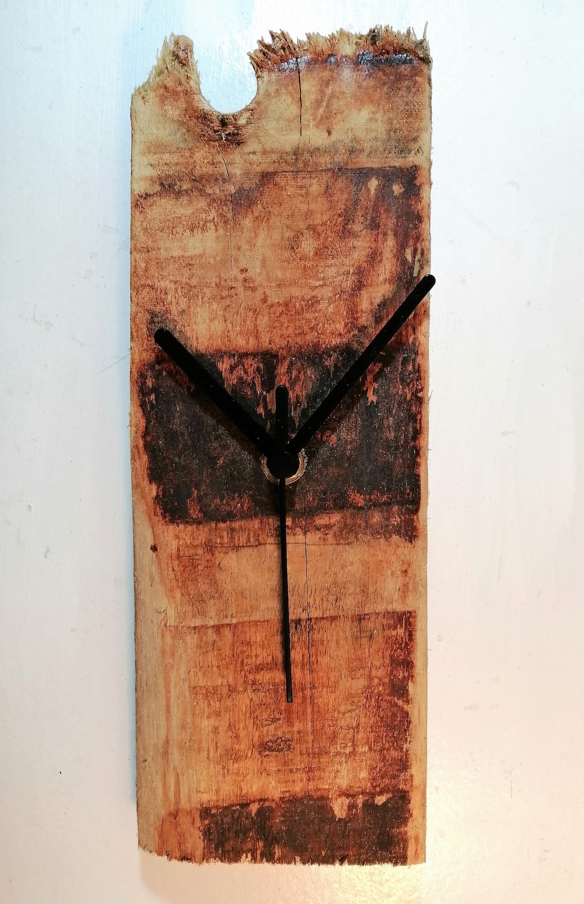Unique Handmade Driftwood Wall Clock Etsy