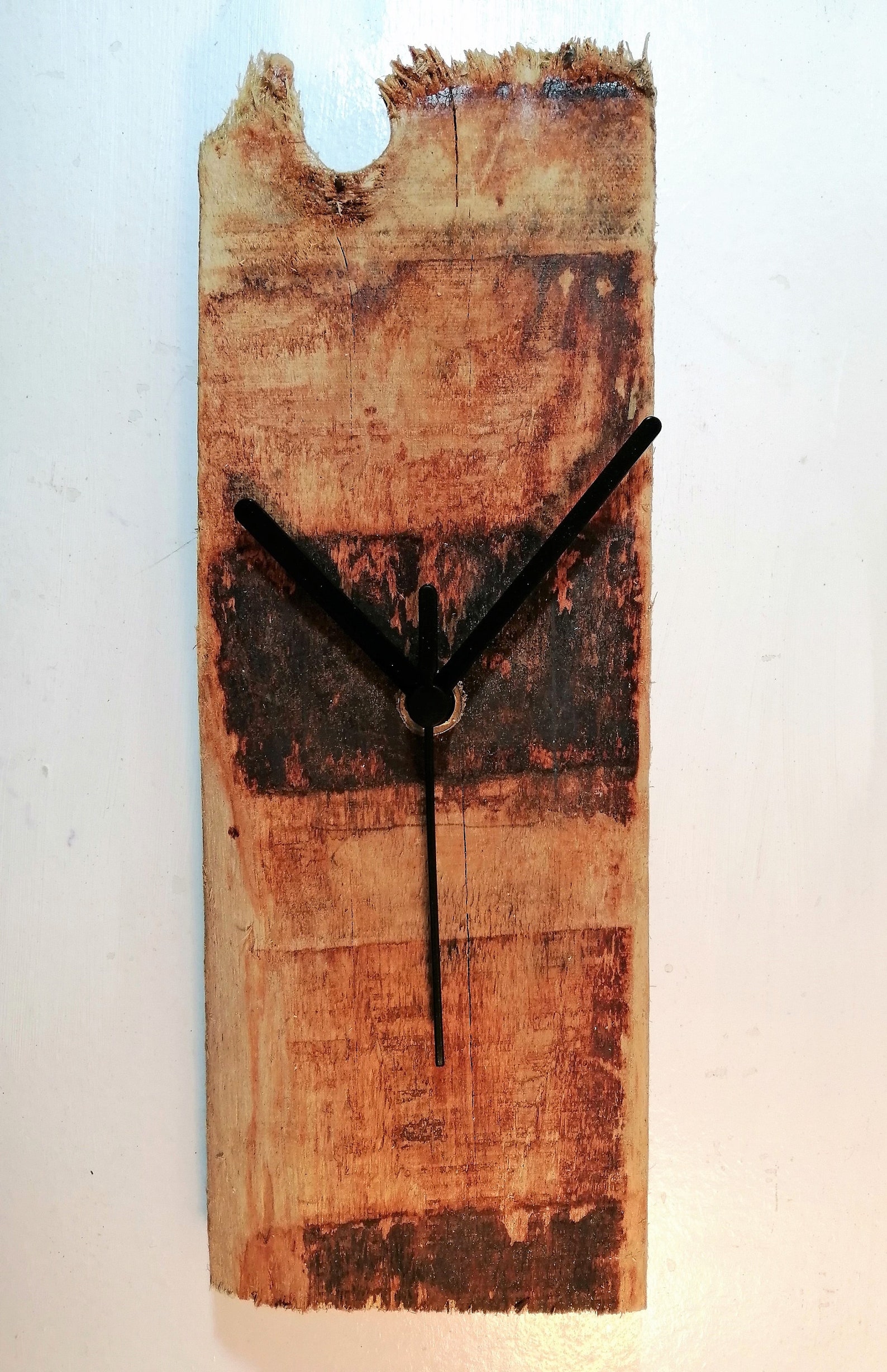 Unique Handmade Driftwood Wall Clock Etsy