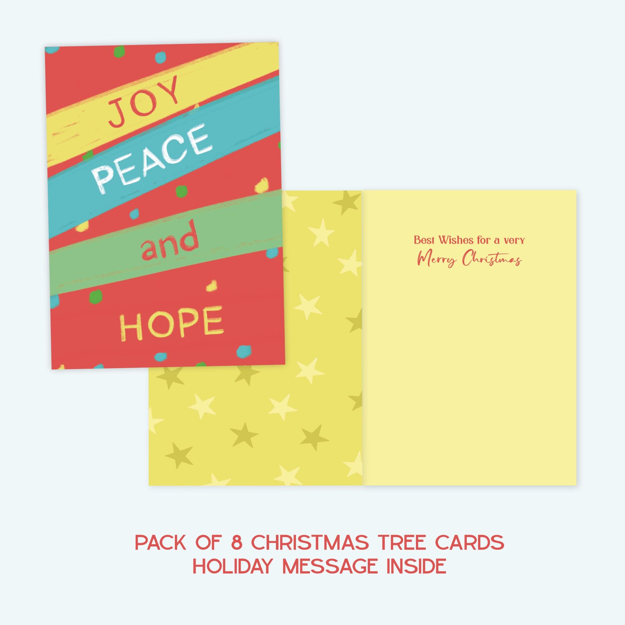 Boxed Joy and Healing Holiday Cards Boxed Set of 8 main image 0