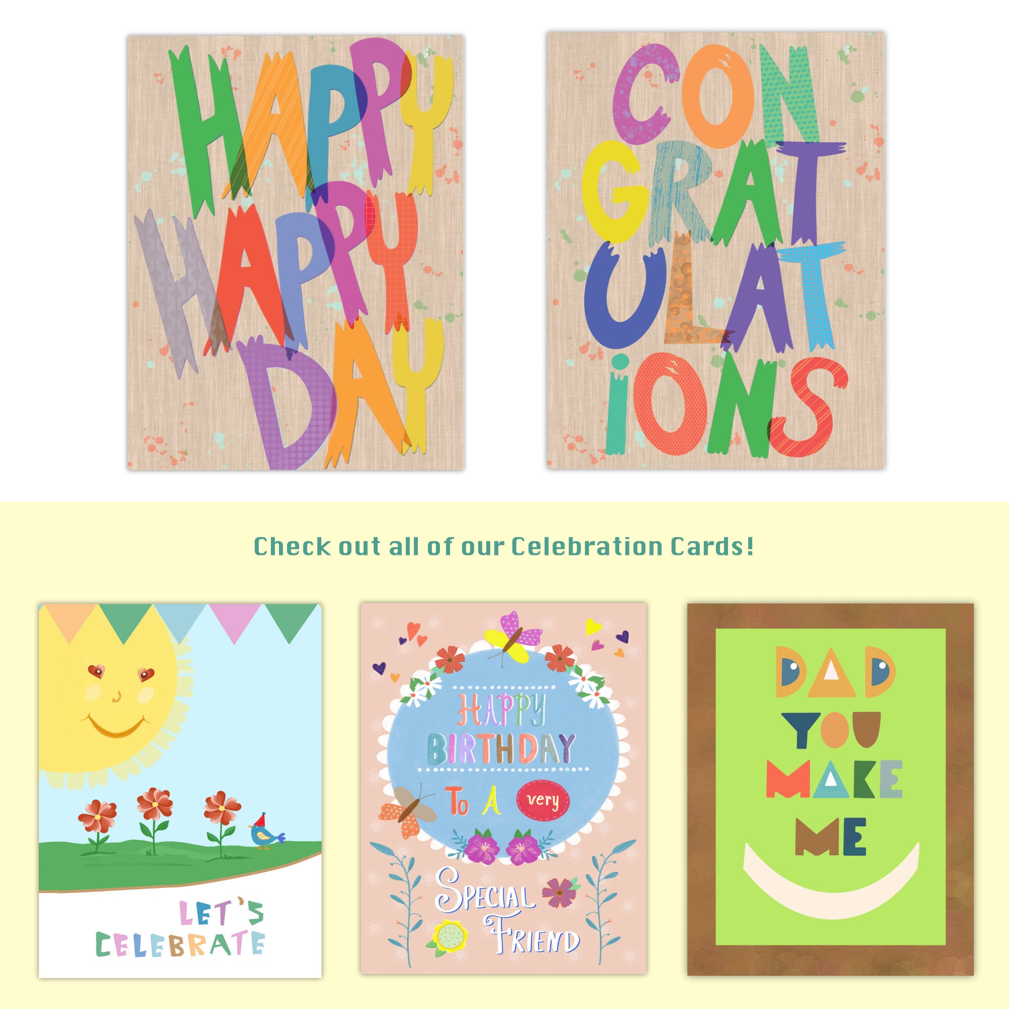 Birthday Cards Paper & Party Supplies Graduation Fun Celebration Card ...