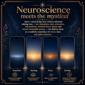 Calming Lock Screen Set | Nervous System Regulation, Low Stimulation Wallpapers (iPhone)