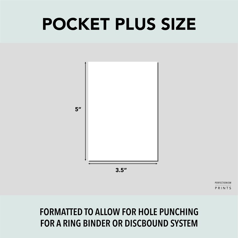 Pocket PLUS RINGS Color-In Weight Tracker // Weight Loss Pictograph image 4