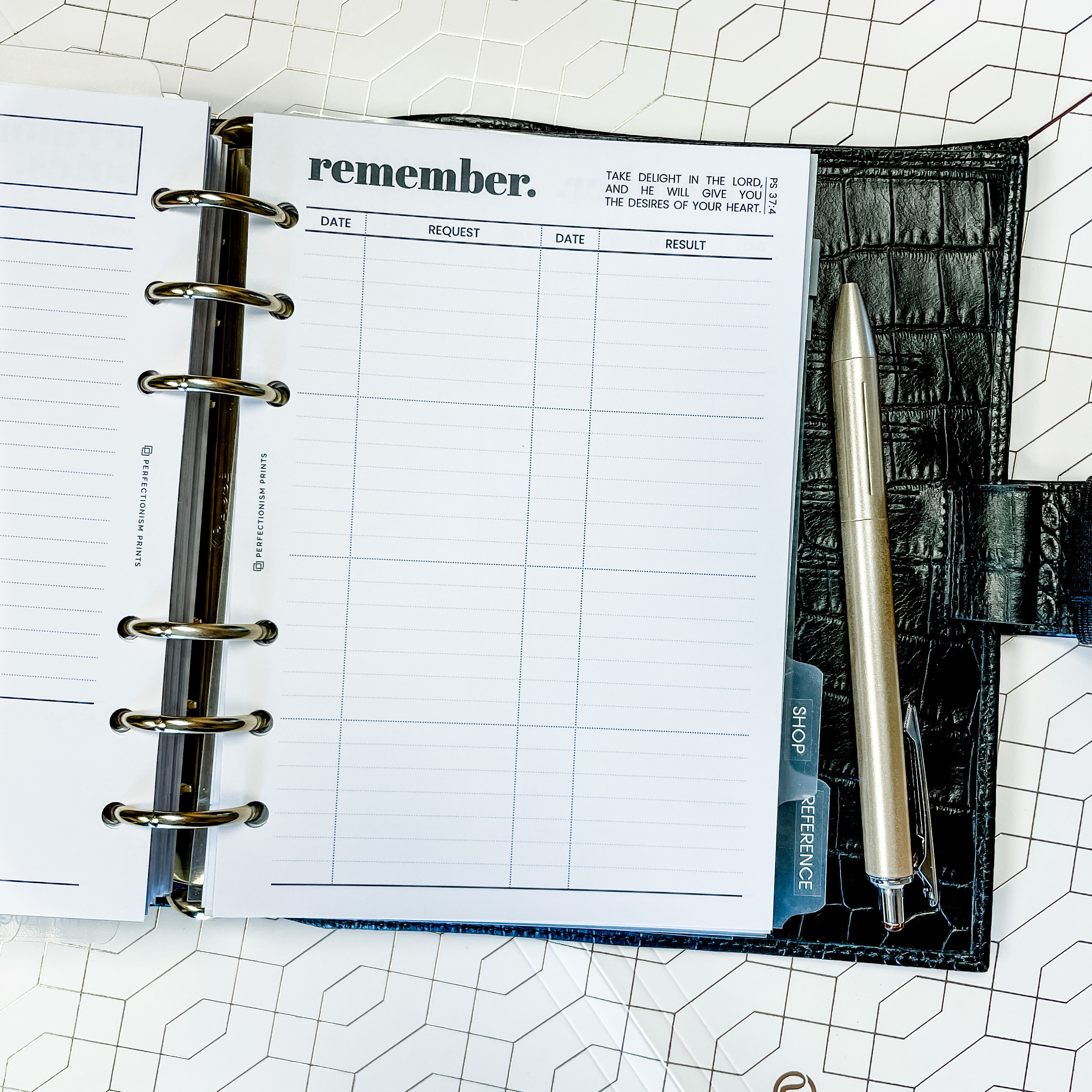 Budget Planner Insert