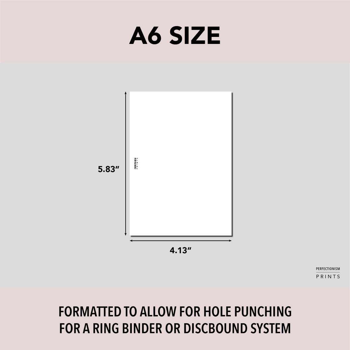 A6 RINGS Simple Project List PRINTABLE Planner Insert GTD - Etsy