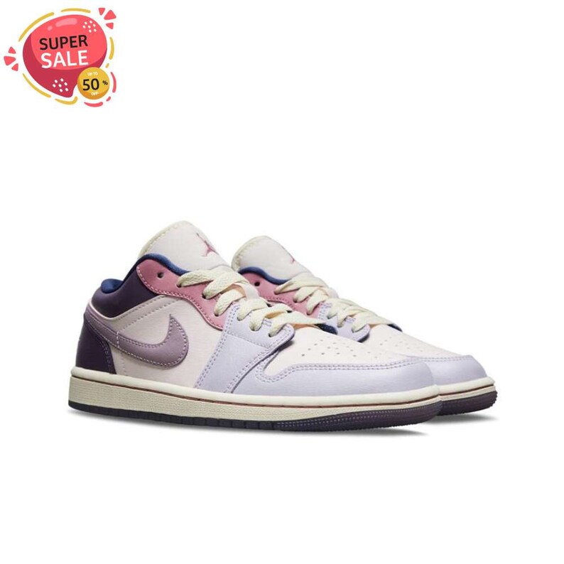Jordan 1 Low Pastel Purple Link Sale 50 Etsy