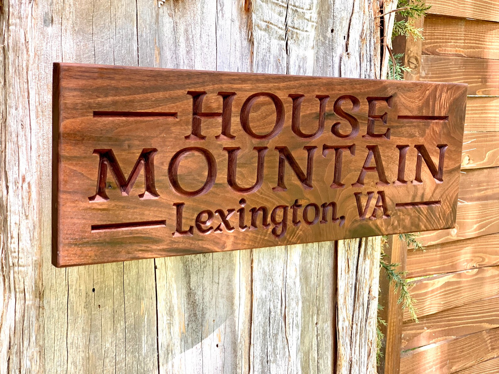 Custom Carved Wood Signs Mountain Home Sign Lake House Last Etsy