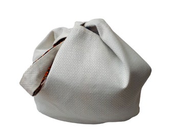 Morbido sacco fagotto design, colori mare, due tessuti reversibile, estiva bohéme. Surf-Color-Shop