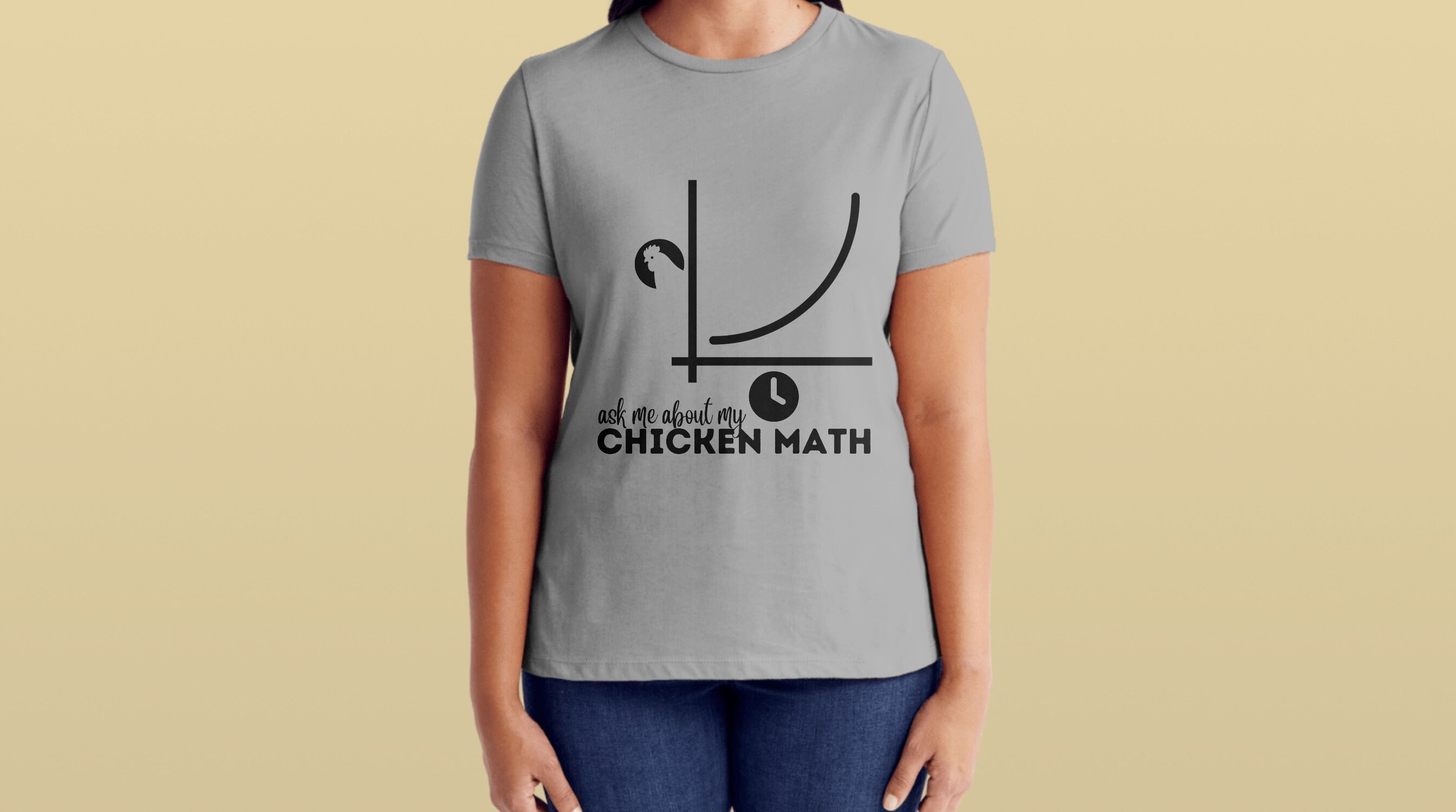 Chicken Math 1 SVG PNG JPG Digital File - Etsy